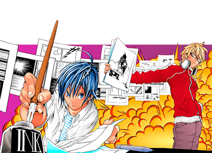 Création des bandes dessinées Manga