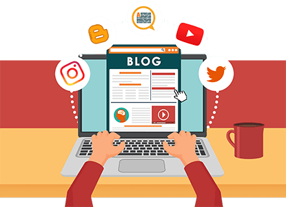 Blogging et réseaux sociaux